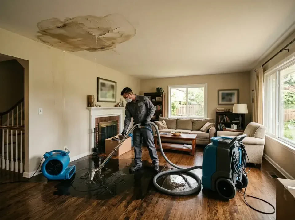 attic-pipe-burst-ceiling-drip-008 — frequently asked questions, Water Damage Restoration & Carpet Care in Iowa Falls, IA